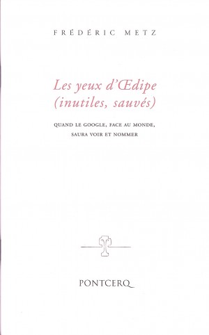 Couverture Les yeux d’Œdipe