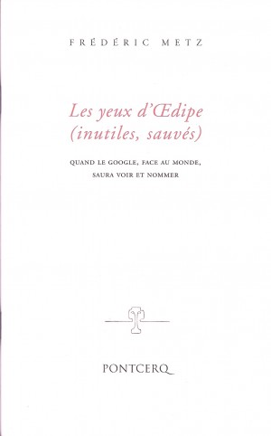 Couverture Les yeux d’Œdipe